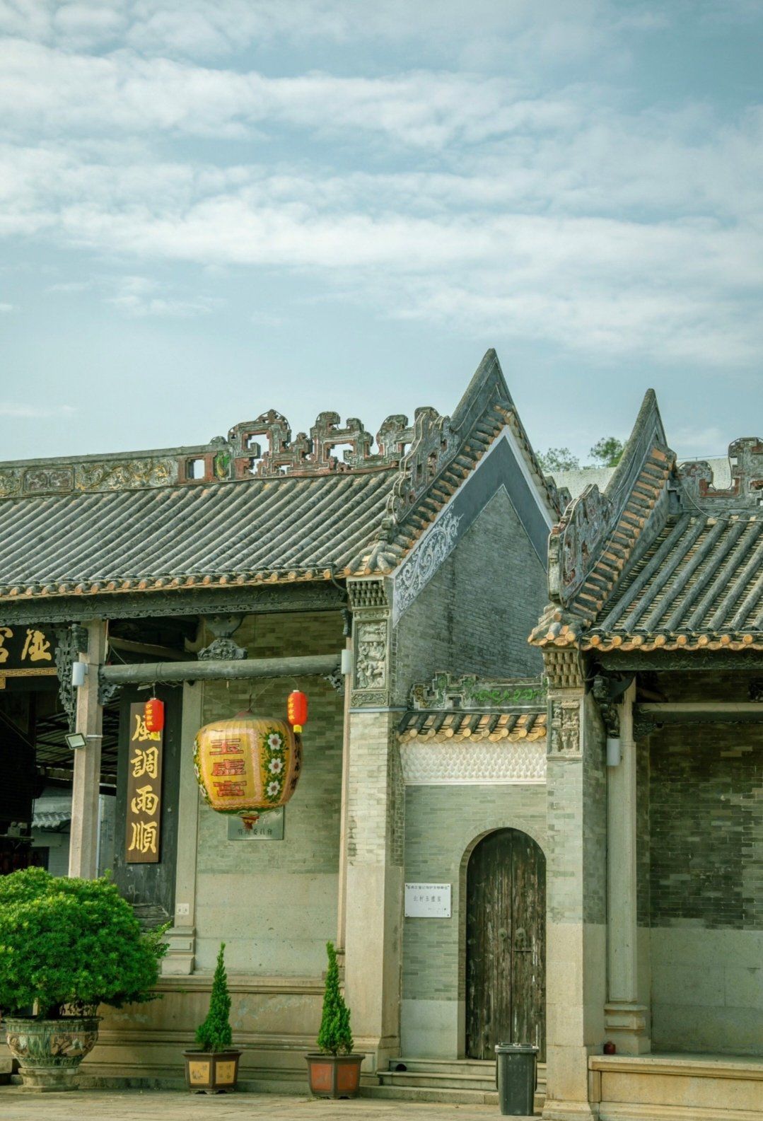 广州沙湾古镇,古色古香,风景宜人.