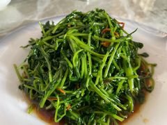 豆苗金针菜-鑫紫玉食府·巴特私房菜