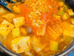 海鲜嫩豆腐汤微辣-九田家黑牛烤肉料理(无锡T12店)