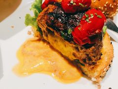 芝心牛肉汉堡-Lets burger非常汉堡·环球风味(蓝色港湾店)
