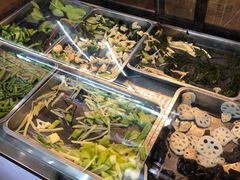 自助取餐区-老陈婆手工面庄