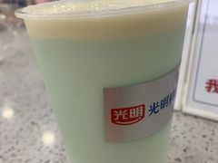 薄荷奶绿奶盖-光明新鲜屋·鲜乳茶(乾坤店)