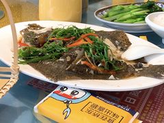 清蒸多宝鱼-喜碧海鲜(上排店)
