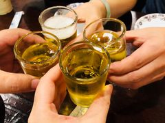 泰山原浆啤酒-玫瑰红烤羊排(北新桥三条店)