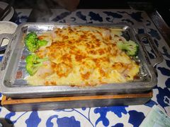 堂烹芝士虾-绿茶餐厅(乐峰广场店)