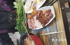 Spicy Octopus, Pork Belly, and Beef Hot Pot