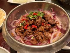 干锅牛肉-林芝工布庄园希尔顿酒店-猎味中餐厅