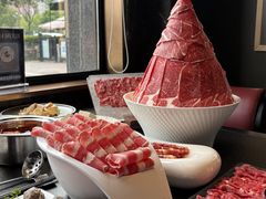 -海上明月海鲜火锅 鲜切牛肉