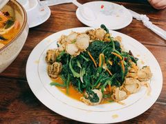 菠菜拌扇贝-私房小厨(康城路店)