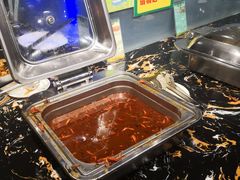 被一抢而空的小龙虾-巴犀烧烤(新崇光店)