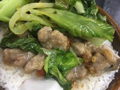 蒜香排骨饭-祥胜美食