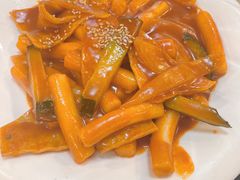 鱼饼炒年糕-桃园中华料理炸酱面(燕儿岛路店)