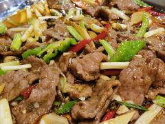 葱爆牛肉-辣得香川菜馆(横屿鳝溪佳园店)