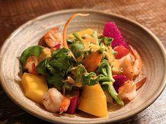鲜虾芒果冰菜沙拉-碧桃小馆·民国宅院(西湖大道店)