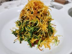 巧拌豆苗-四季民福烤鸭店(王府井灯市口店)