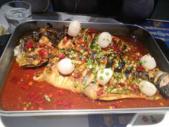 荔枝香辣清江鱼-鱼酷活鱼烤鱼(南京水游城店)