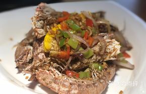 Salted Corn Shrimp Mushrooms