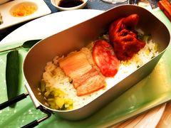 扎肝腊味饭-风味小馆(天目湖宾馆店)