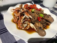 捞汁小海鲜-马路牙子地桌烤肉(工体店)