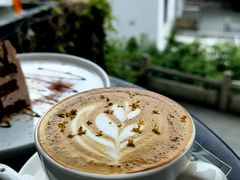 桂花拿铁-简象咖啡CAFE ELE JANE(满陇桂雨店)