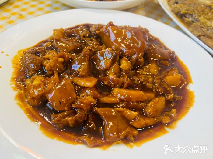 京皇十二道天津菜(蒲黄榆店)红烧窝骨筋图片