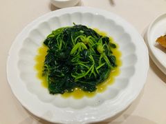 清炒菠菜-得月楼·省级非遗·传统苏帮菜(观前店)
