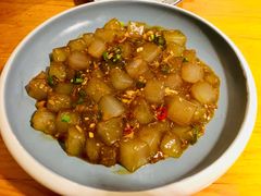 腊汁肉炒凉粉-山丹丹西北菜(金贸大厦店)