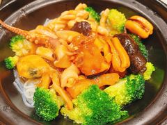 冬菇鱿鱼蚝豉煲-粥旺庄(芳村店)