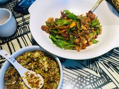 酸包菜炒肉粒-俏九州·小炒黄牛肉(华润万象汇店)