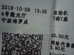 -大地影院(宁波培罗成店)