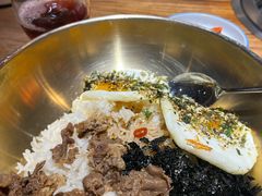 -明洞阿姨·韩式酱蟹烤肉·创意料理(三元桥店)