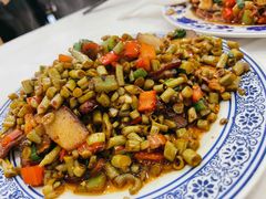 酸豆角炒腊肉-新新湘菜馆(新中街二条店)