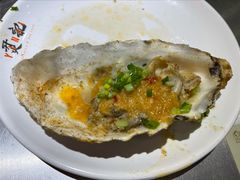 蒜蓉烤生蚝-烎记烧烤(蓝天花园店)