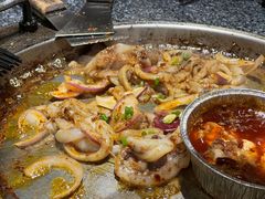 鲜鱿鱼-赞酱川式烤肉(蜀都万达店)