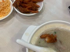 香菇肉片肠拼猪肝瘦肉粥-华辉拉肠(宝华店)