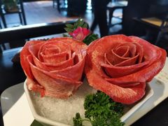 玫瑰雪花牛舌-捞王锅物料理(凯旋路店)