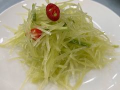 凉拌青笋-兰州饭店-鑫苑清真餐厅