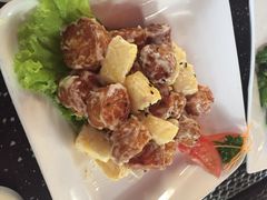 菠萝油条虾-鹿港小镇(金虹桥国际中心店)