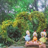 周末放假肯定要去逛公园呀