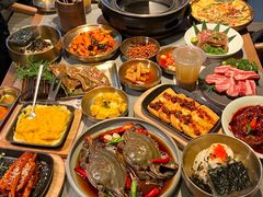-草家酱蟹炭火烤肉店(珲春南路一店)