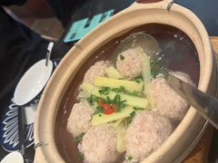 蒲菜肉圆-芳芳私房菜·精做淮扬菜(承德路店)