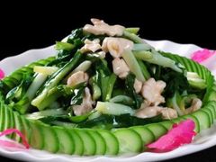 黄瓜炒韭菜-李师傅脆肚(梅林店)