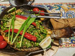 香茅草烤罗非鱼-云海肴·汽锅鸡·云南菜(天山百盛优客店)