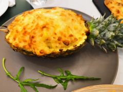菠萝奶香海虾饭-开间茶馆·围炉煮茶