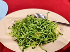 炒豆苗-德成饭店