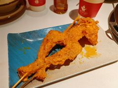 蛋黄牛蛙-老天桥蛙炉火锅(姑苏总店)