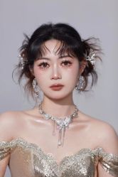 -桃子造型婚纱礼服(凤起广场店)