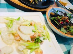 芦笋炒虾仁-闽鄂情·闽南招财鸭(水头店)