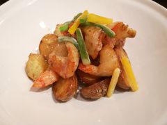 大虾土豆铁板烧-松子料理(白家庄店)