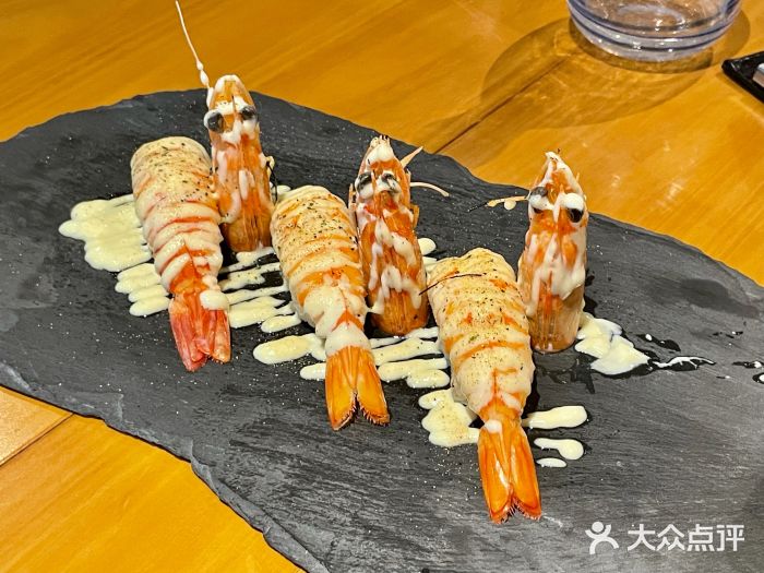 渔寿司·日本料理(艾尚天地店)阿根廷红虾火炙寿司图片